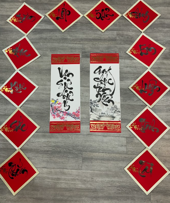 thư pháp chữ quốc ngữ