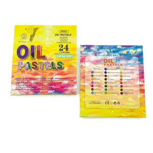 vẽ tranh sáp dầu nổi