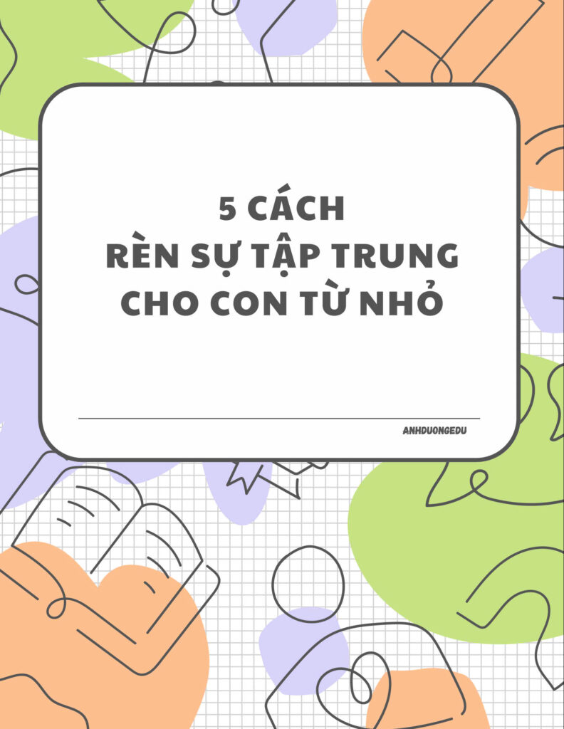 rèn sự tập trung