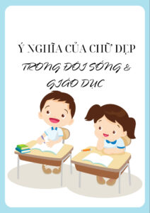 ý nghĩa của chữ đẹp
