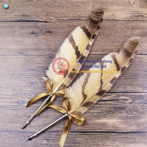 Bút lông ngỗng màu vằn Nature Feather