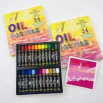 Màu sáp dầu siêu mềm Ánh Dương - 24PC